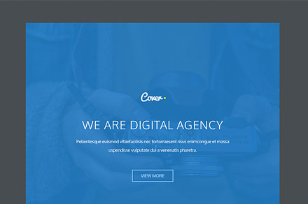 Cover – Responsive Email Newsletter