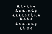 Mono Qaftots Modern Bold Brand Font, a Sans Serif Font by QR Design Studio (Thumbnail 13 of 16)