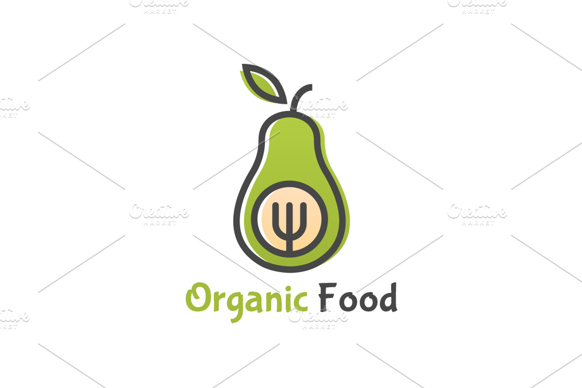 Organic Food Logo, a Branding & Logo Template by Martin-Jamez (Photo 1 of 4)