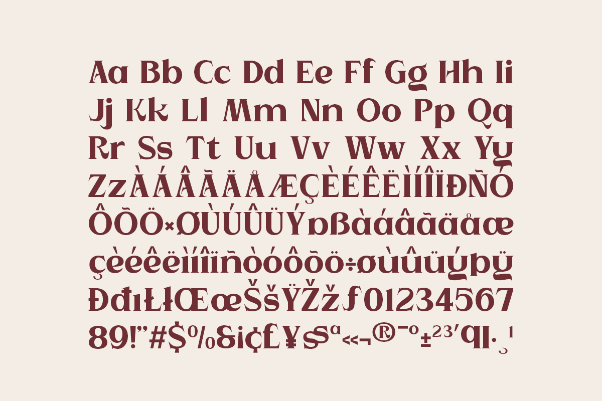 Strage - Luxury Serif Font, a Serif Font by Pandeka Studio (Photo 9 of 9)