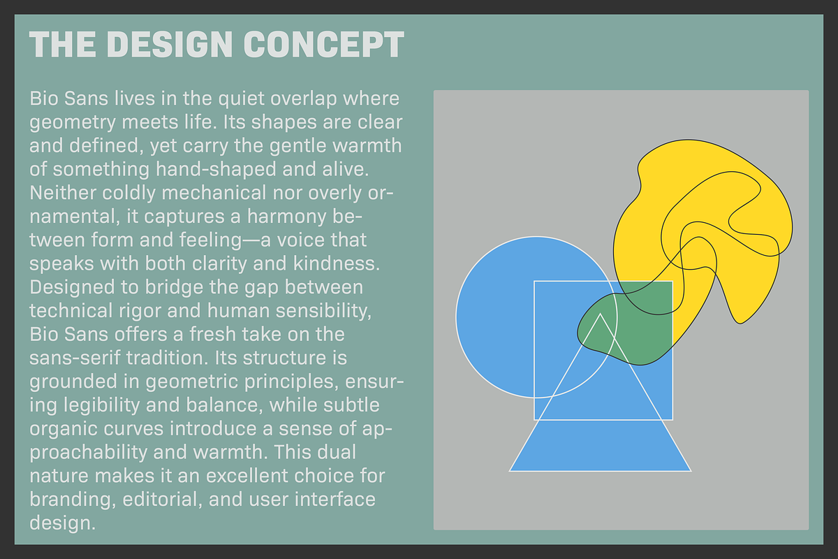 Bio Sans, a Sans Serif Font by Dharma Type (Photo 9 of 10)