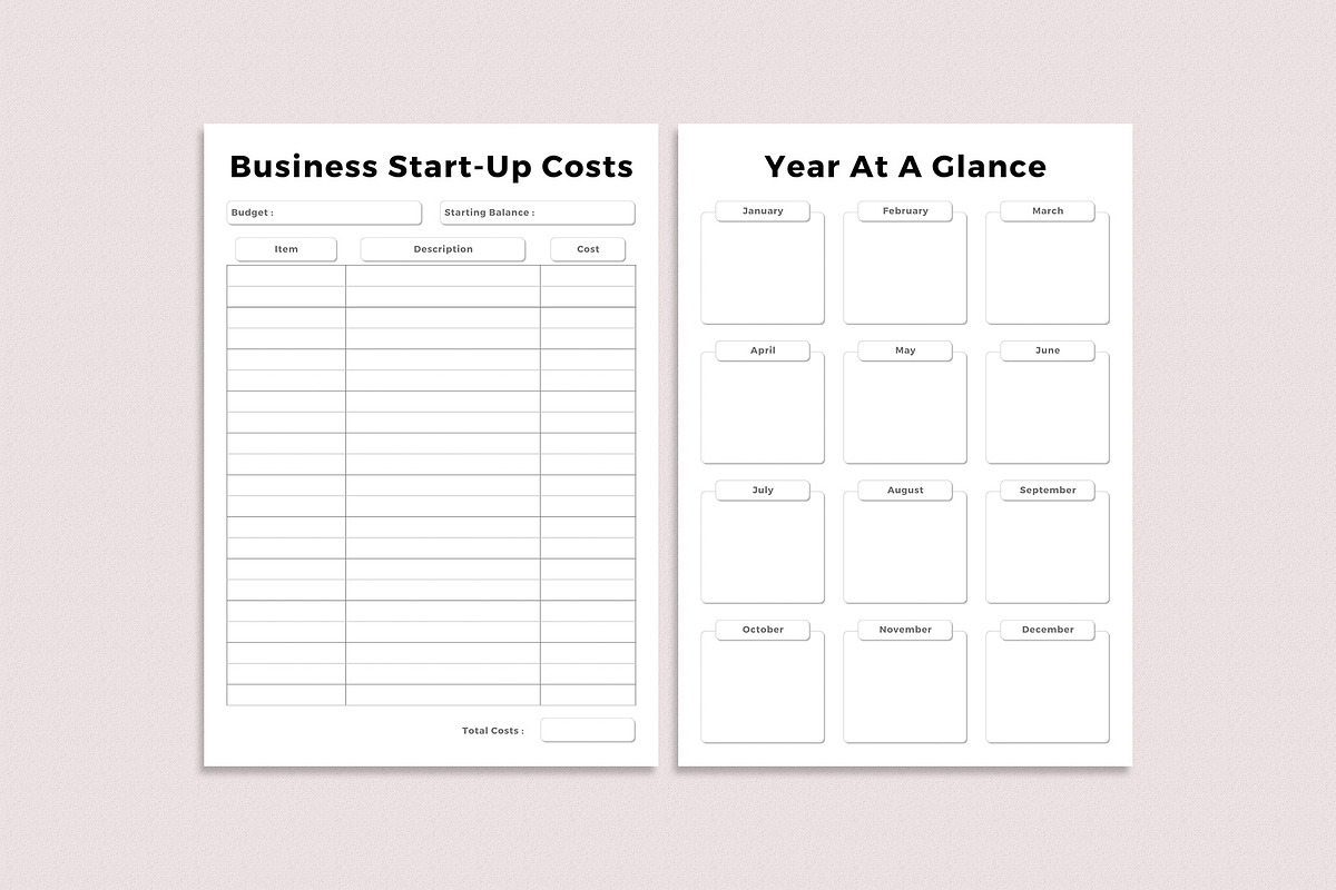 Canva Ultimate Planner Bundle Vol.30, a Stationery Template by Amit Debnath