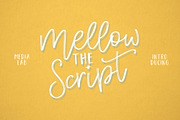 Mellow Script, a Script Font by supfonts (Thumbnail 7 of 7)