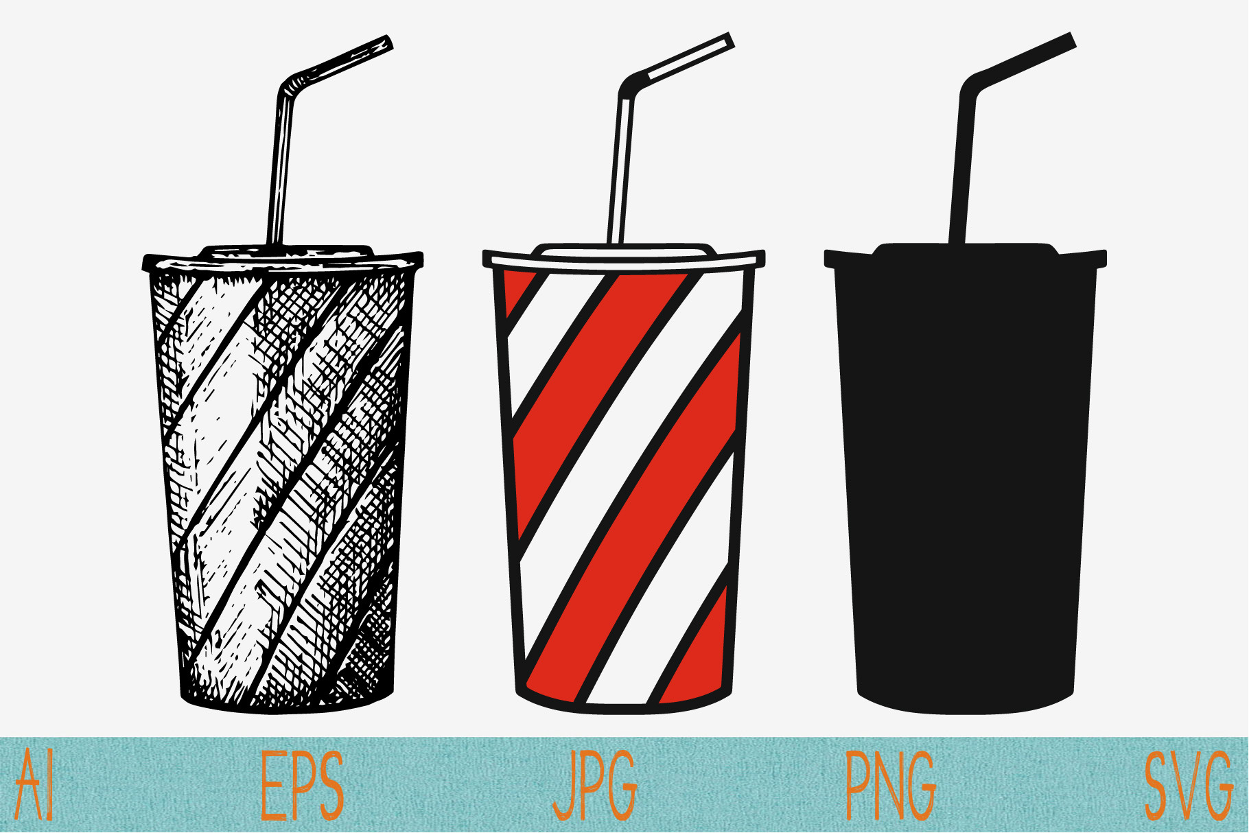 soda svg, coca cola drink set vector, an Icon by FileVectorSVG