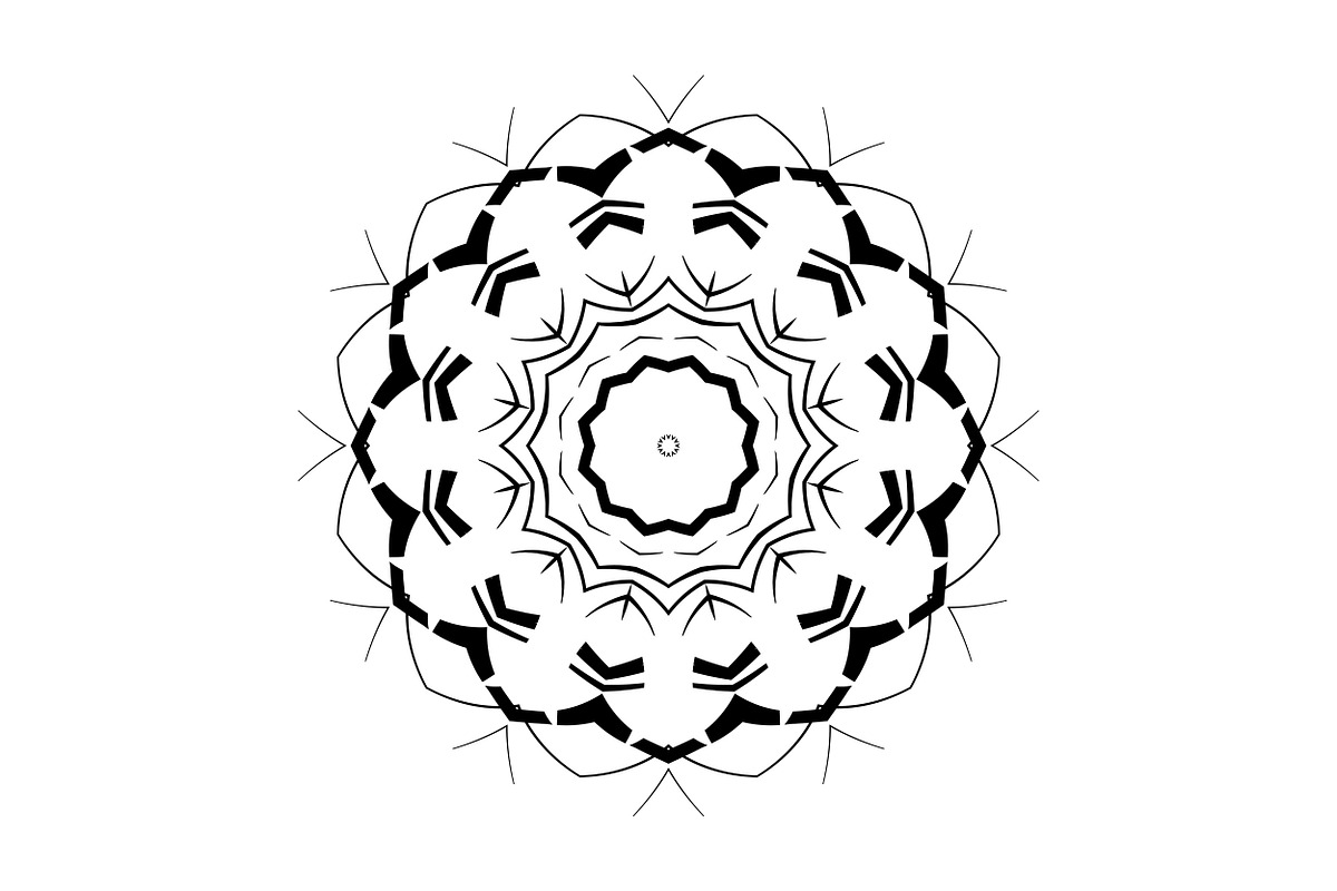 Premium Mandala Illustration Pack, a Decorative Illustration by NJ Himel (Photo 16 of 101)