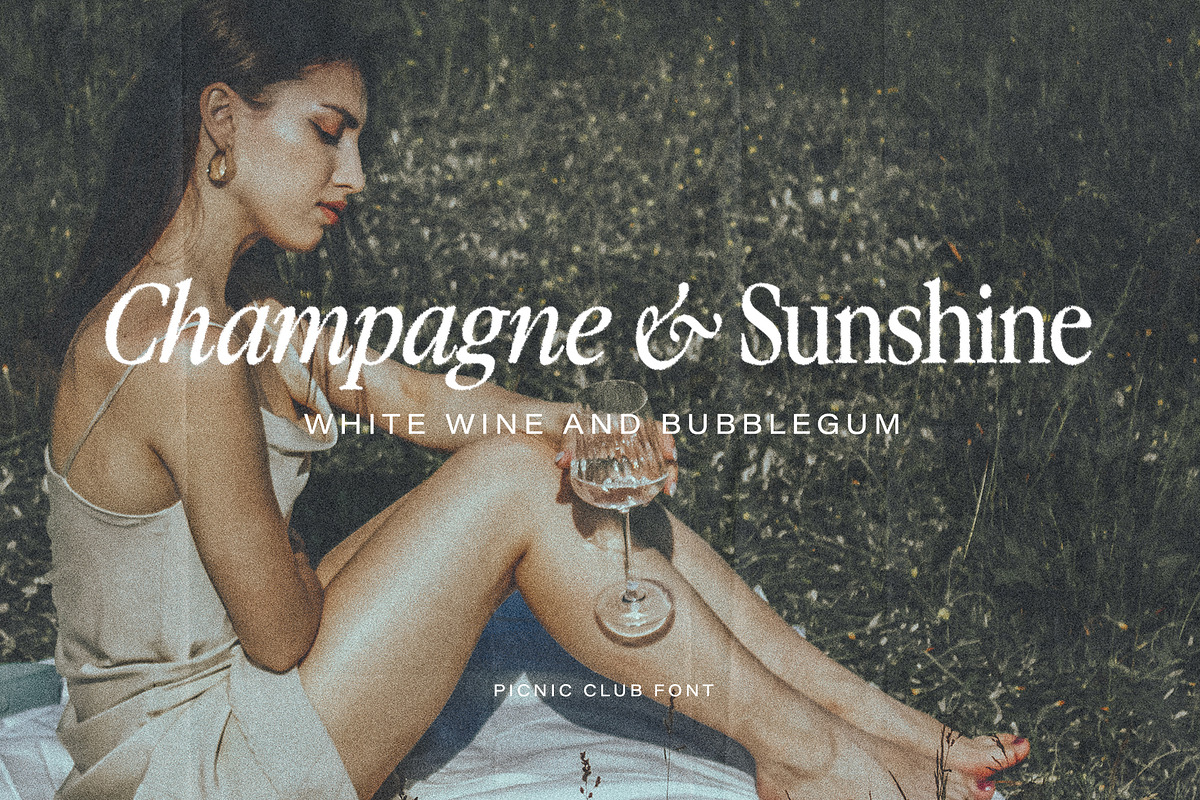 The Picnic Club - Nostalgic Serif, a Serif Font by Ivan Rosenberg (Photo 13 of 19)