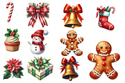 Happy Holidays Christmas Clipart, an Illustration by Designworld (Thumbnail 4 of 5)
