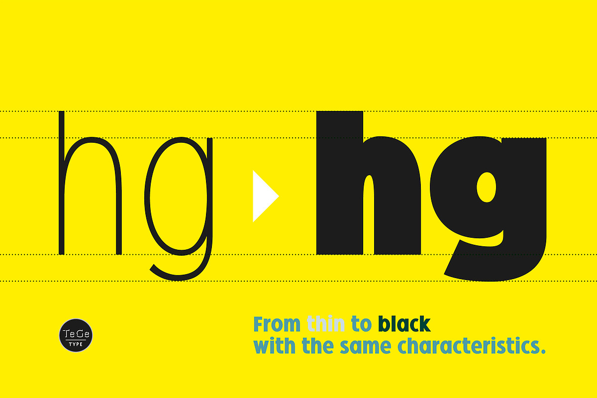 Oculi Magni, a Sans Serif Font by TeGeType foundry (Photo 4 of 5)
