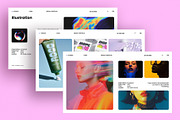 Minimal Design Portfolio Template, a Presentation Template by Studio Monova (Thumbnail 4 of 19)