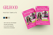 GRLHood - Poster Template, a Print Template by StreaksideStd (Thumbnail 1 of 3)