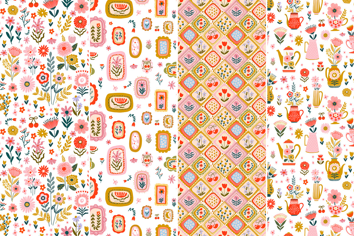 Dopamine folk art, a Decorative Illustration by Chikovnaya (Photo 13 of 15)