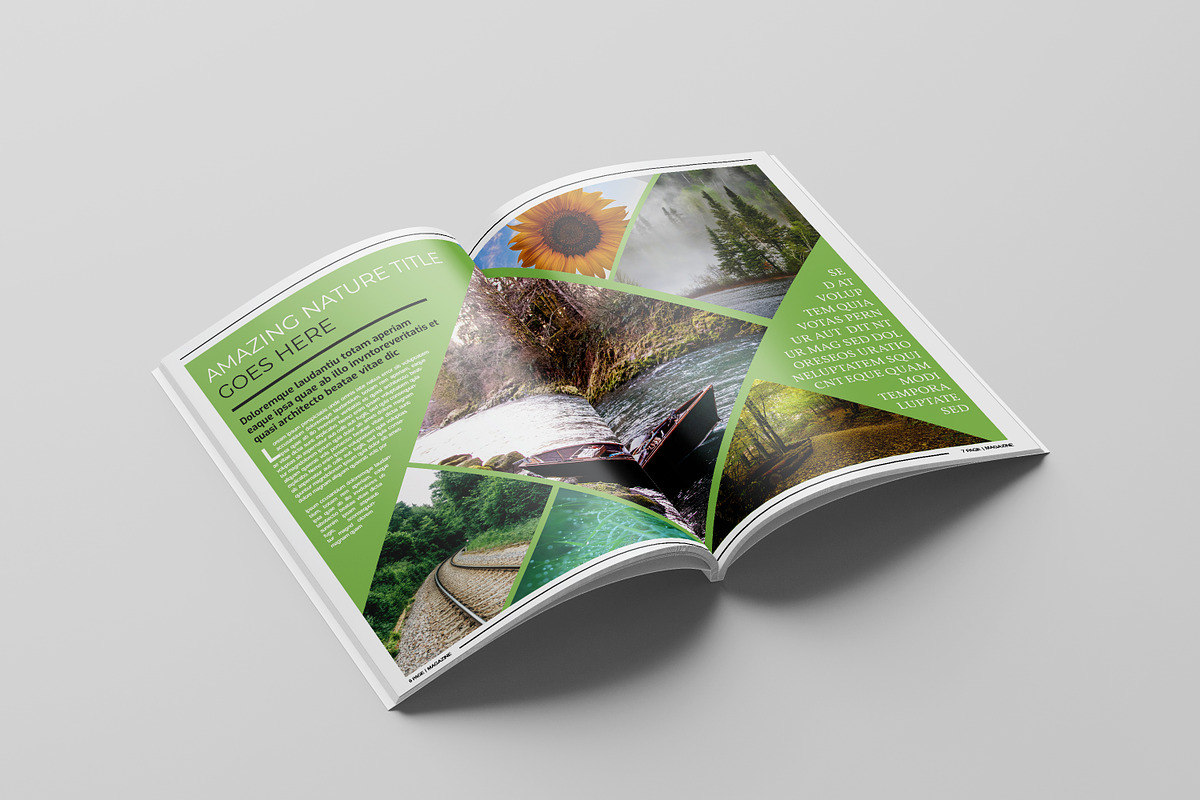 Multipurpose Magazine Template, a Magazine Template by Template Shop (Photo 5 of 23)