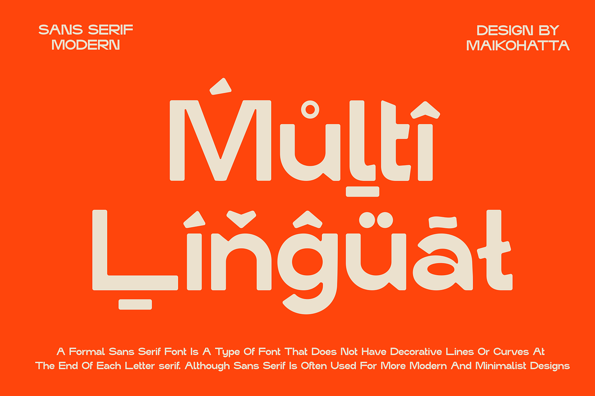 Minati - Modern Sans Serif Font, a Sans Serif Font by MaikoHatta (Photo 6 of 8)
