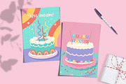 Birthday Party Bundle Illustrations, a Background Graphic by CreativeChristiana (Thumbnail 6 of 17)