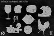 Rocking Rochoes Typeface, a Serif Font by Swistblnk Std. (Thumbnail 4 of 5)