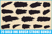 Abstract Paint Stroke Set, an Illustration by musafir_fashion (Thumbnail 1 of 23)
