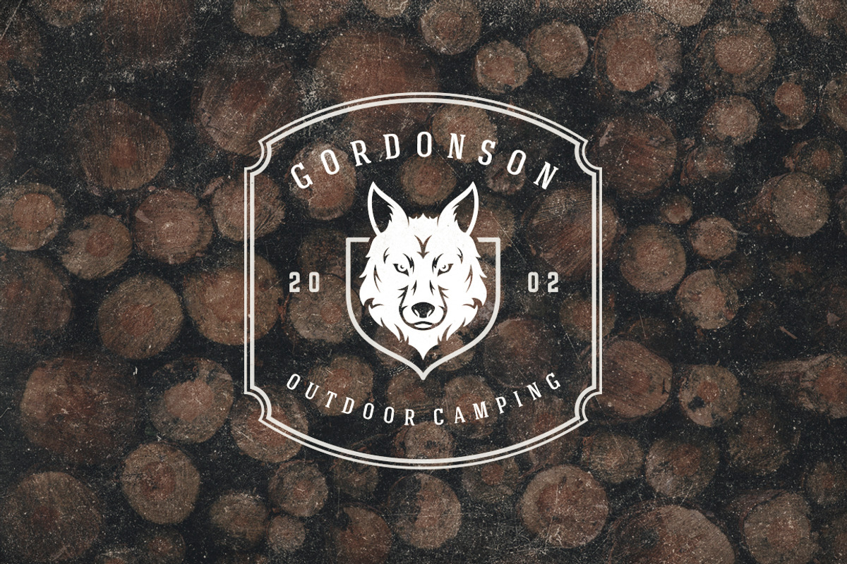 50 Outdoor logos and badges, a Branding & Logo Template by Vasya Kobelev (Photo 18 of 19)