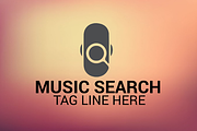Music Search Logo, a Branding & Logo Template by sologeek (Thumbnail 2 of 3)