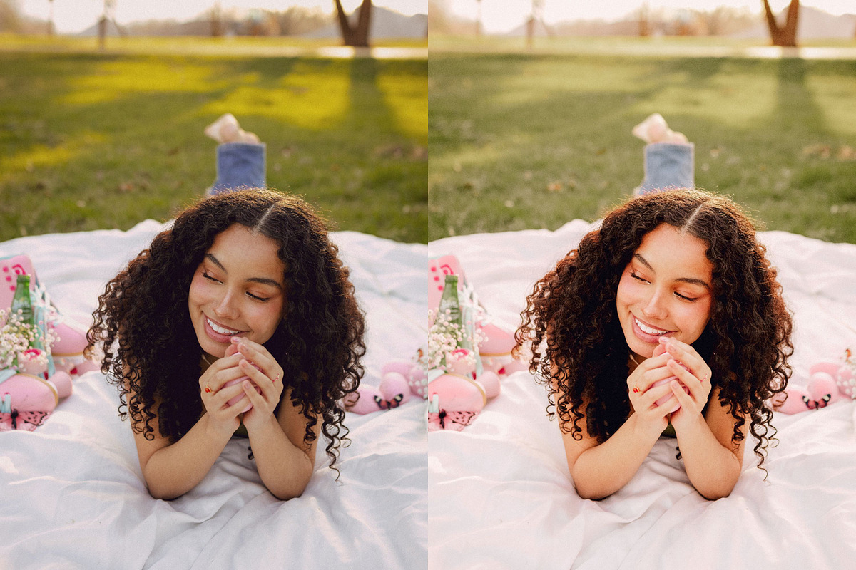 5 SPRING BLOSSOM LIGHTROOM PRESETS, an Action Add-On by Emma Kate Creative (Photo 2 of 10)