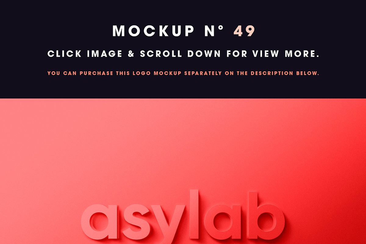 50 Logo Mockup Branding Bundle - V3, an Advertising Mockup by Asylab (Photo 55 of 57)