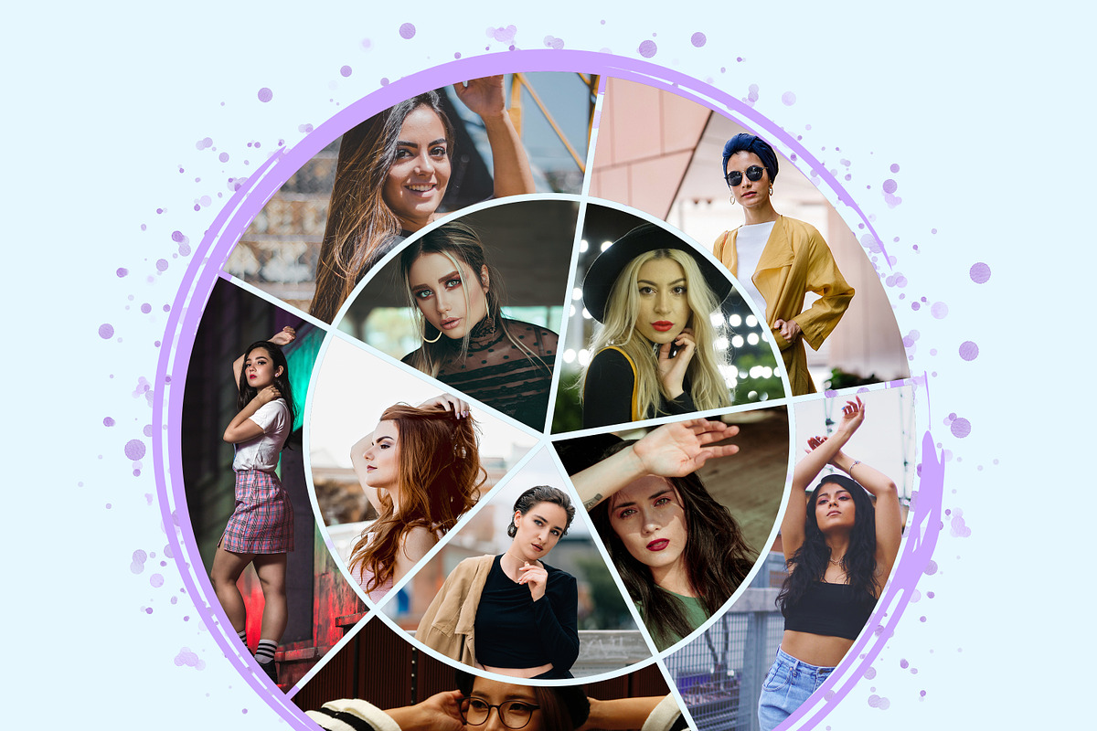 Collage Photo Frame Design Bundle, a Print Template by MRI STUDIO (Photo 5 of 52)