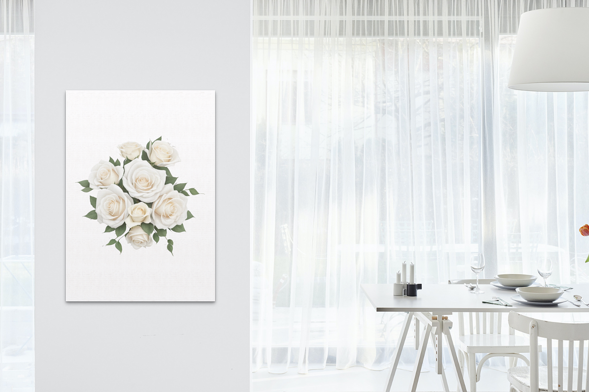 70 Watercolor White Rose PNG Clipart, a Graphic by Graphicspixel (Photo 8 of 11)