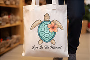 Live in Moment PNG, a Seasonal Illustration by Designking (Thumbnail 4 of 4)