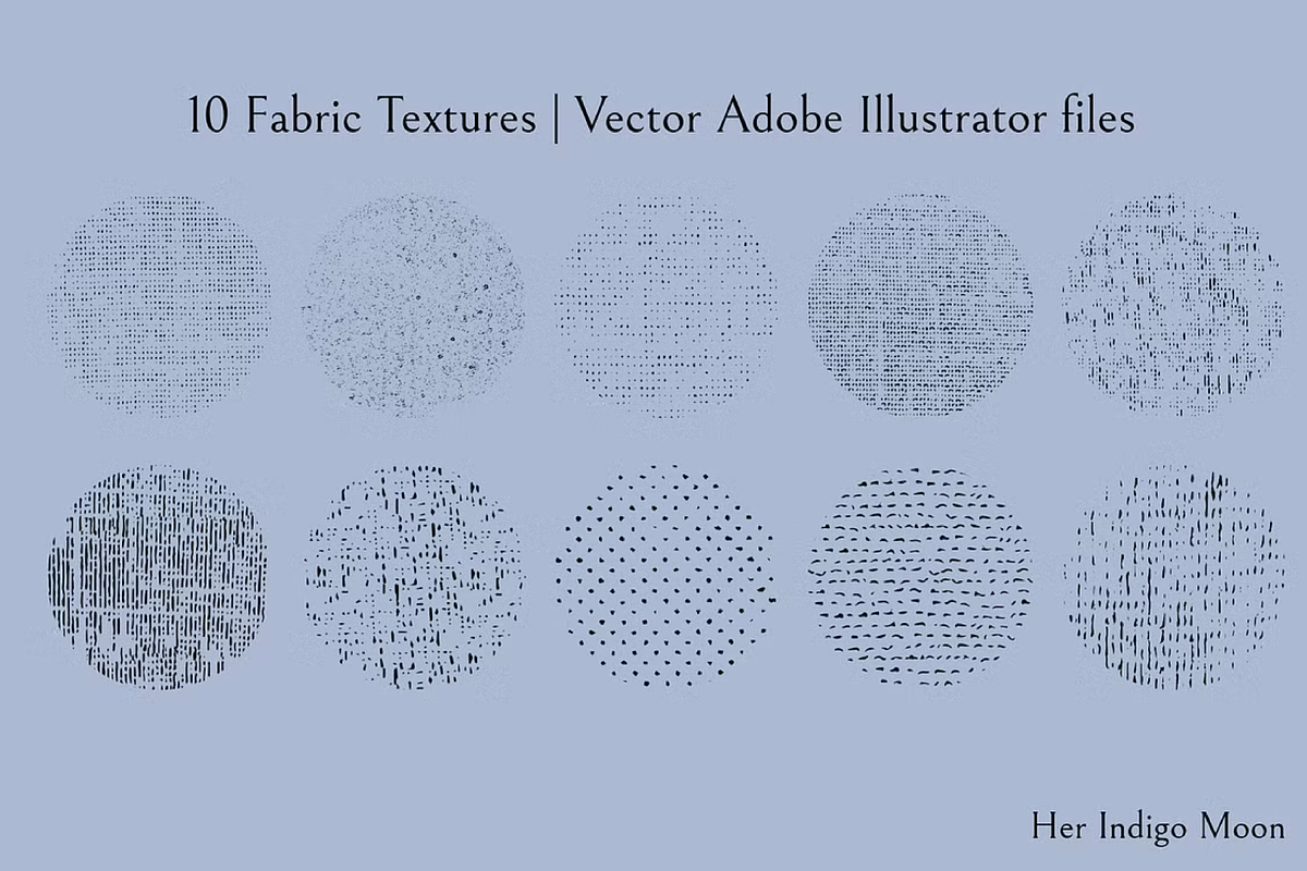 10 Adobe Vector Artist Textures Vol2, a Texture Graphic by Her Indigo Moon (Photo 2 of 3)