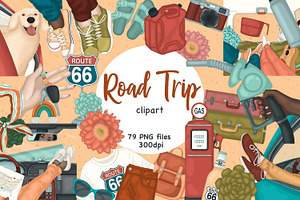 Road Trip Clipart Summer Clip Art