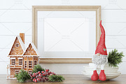 Christmas mockup., a Poster Template by MyHomeMockups (Thumbnail 6 of 7)