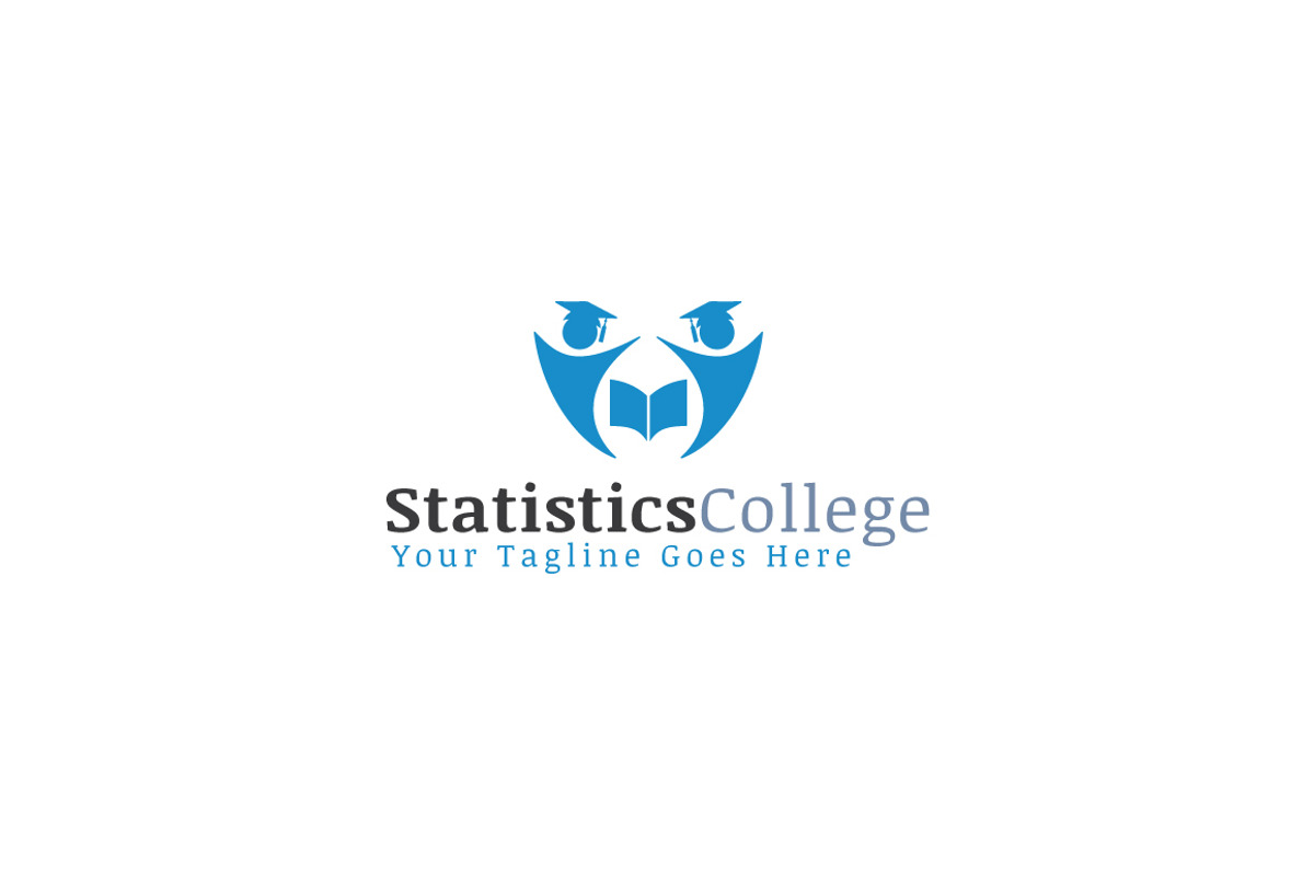 Statistics College Logo Template, a Branding & Logo Template by Logo20