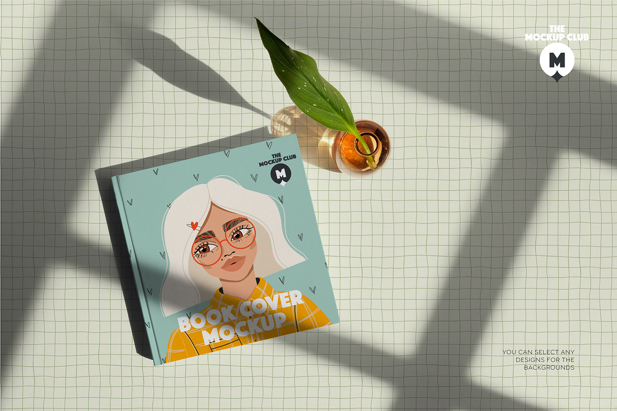 BOOK COVER MOCKUP SET, a Print Template by MCKP*ME (Photo 10 of 11)