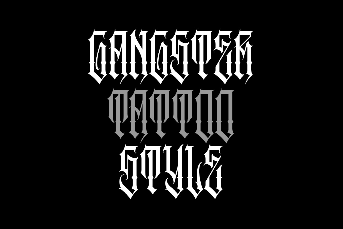 Eastside | Blackletter font, a Blackletter Font by Muntab_Art (Photo 6 of 7)