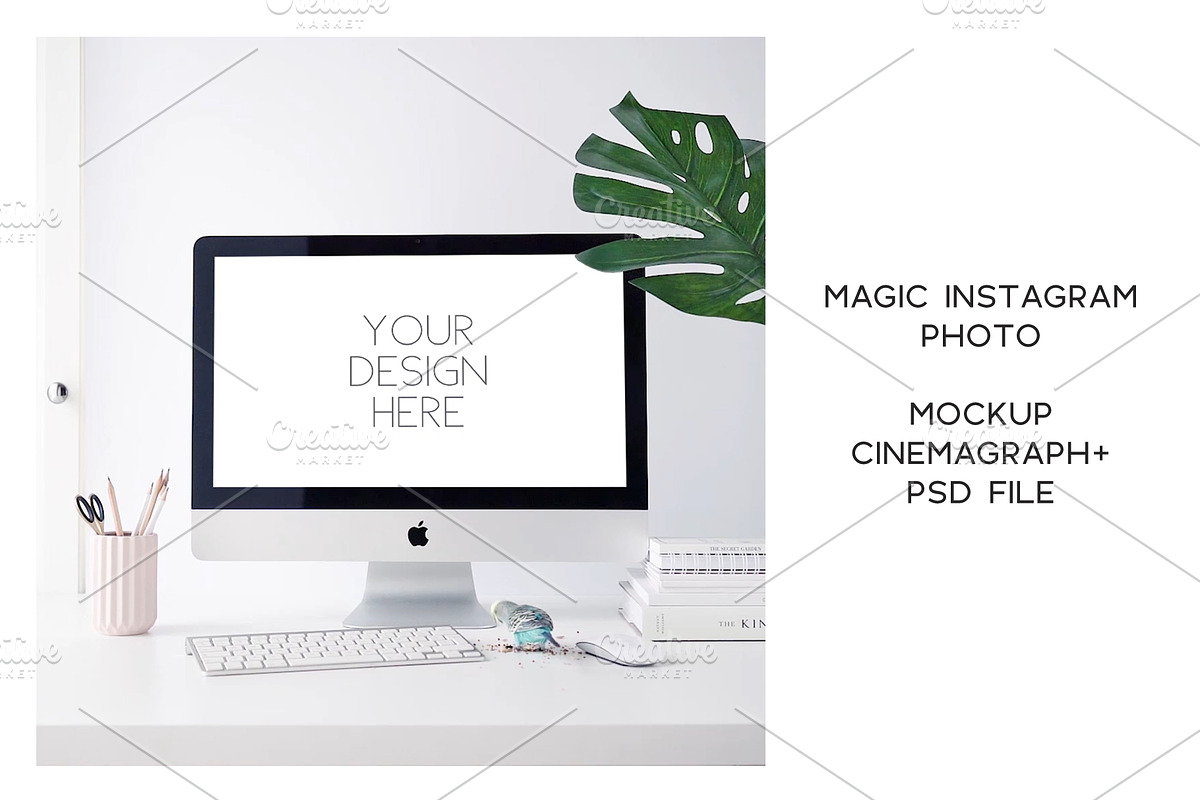 Animated Instagram photo. Mockup #15, a Social Media Template by Una Matison (Photo 2 of 3)