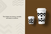 African Shape Motifs Collection, a Decorative Illustration by Sweet Fig (Thumbnail 6 of 12)