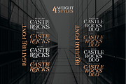 CASTLE ROCKS DUO - Ligature Font, a Serif Font by Java pep (Thumbnail 7 of 15)
