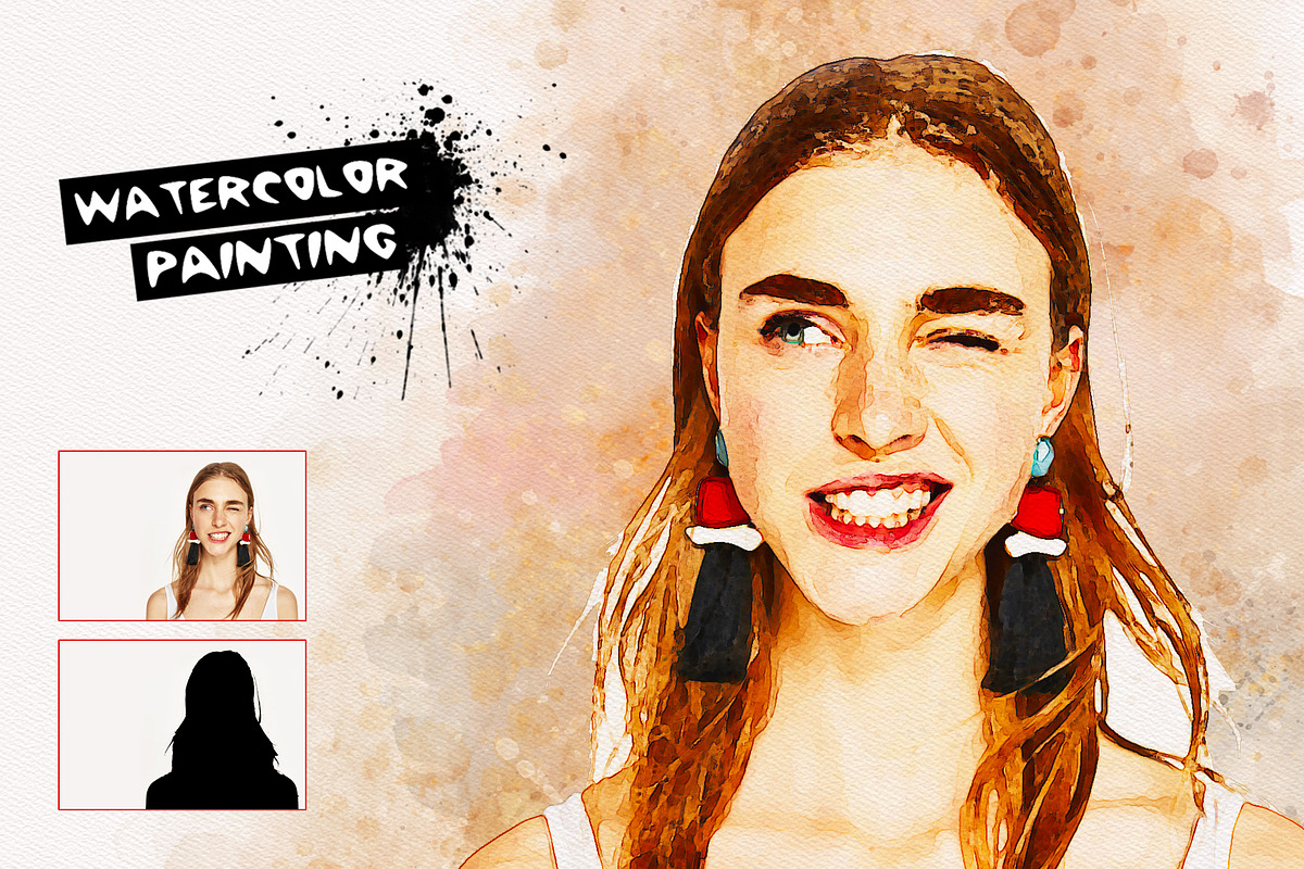 Watercolor Painting Effect, an Action Add-On by PSD Action (Photo 4 of 7)