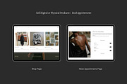 Editorial Squarespace Website, a Squarespace Template by Studio TSM (Thumbnail 9 of 16)