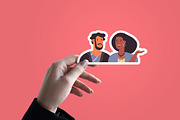 People Emotions Set, a Person Illustration by Dedraw Studio (Thumbnail 4 of 4)