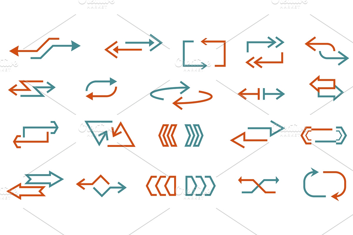 Double reverse arrow. Exchange and, an Object Illustration by YummyBuum