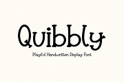 Quibbly – Playful Handwritten Font, a Handwritten Font by Wow Magic (Thumbnail 1 of 5)