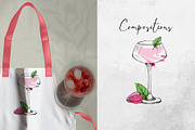 Strawberry cocktails, a Food Illustration by MsFlaffy (Thumbnail 5 of 12)