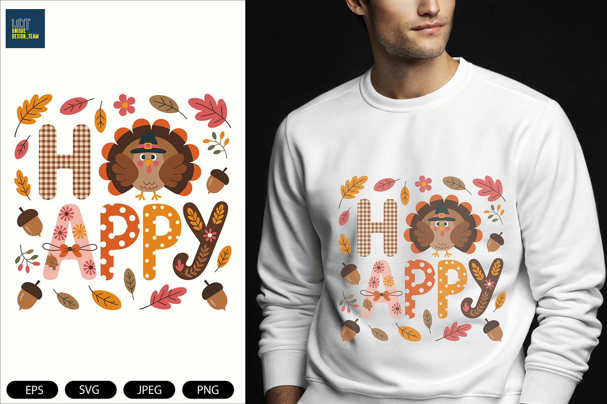 Thanksgiving Gobble Coquette PNG, a Seasonal Illustration by Unique Design Team (Photo 7 of 7)