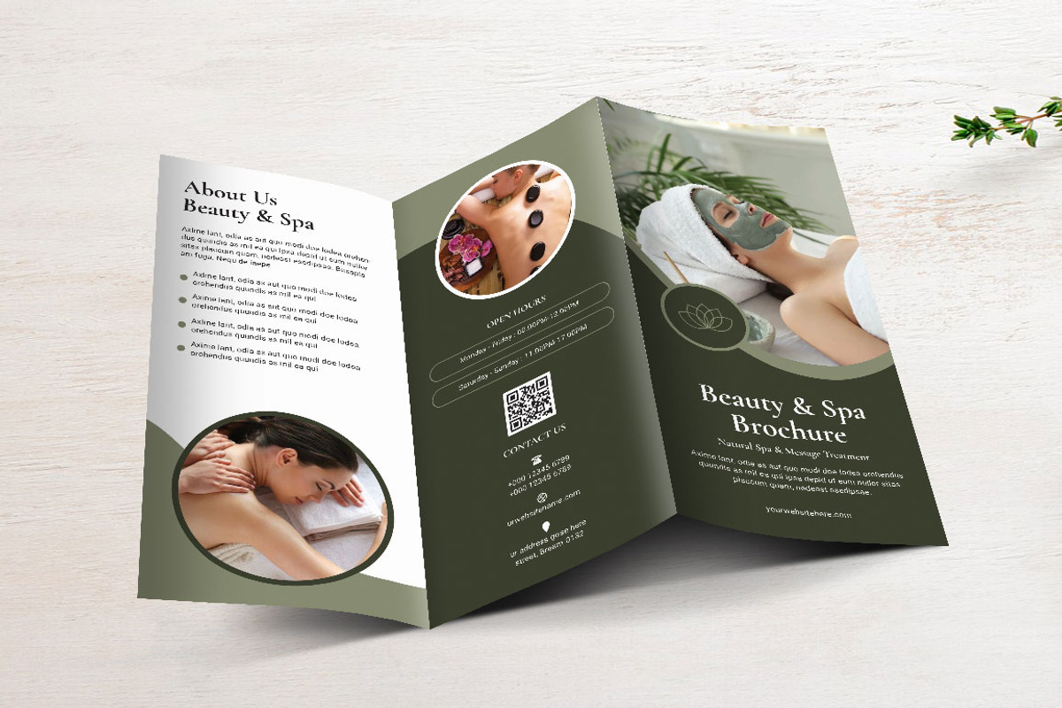 Beauty & Spa Brochure, a Brochure Template by yanindesign (Photo 2 of 3)
