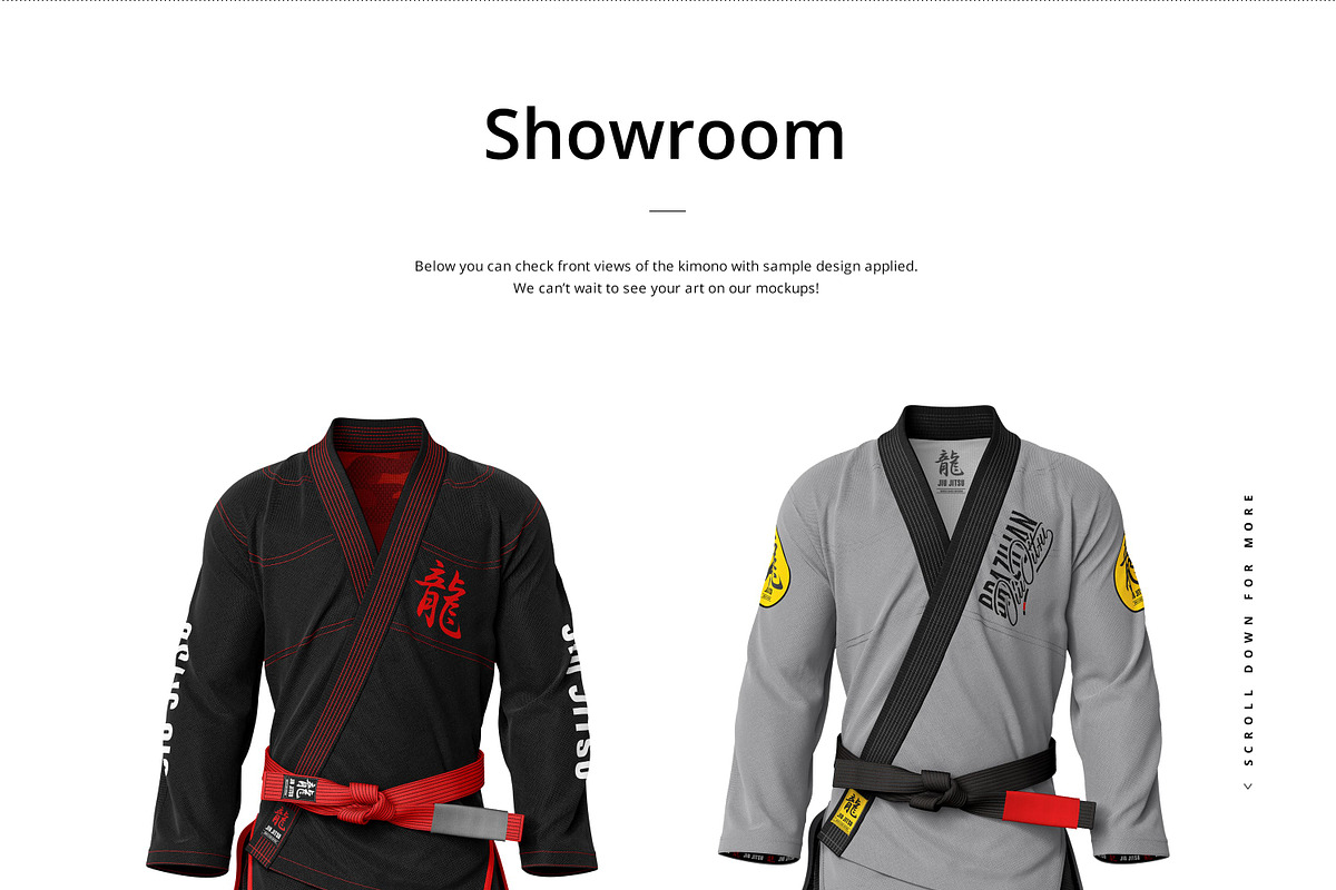 Brazilian Jiu Jitsu GI Mockup, a Bottom Mockup by creatsy5 (Photo 6 of 7)