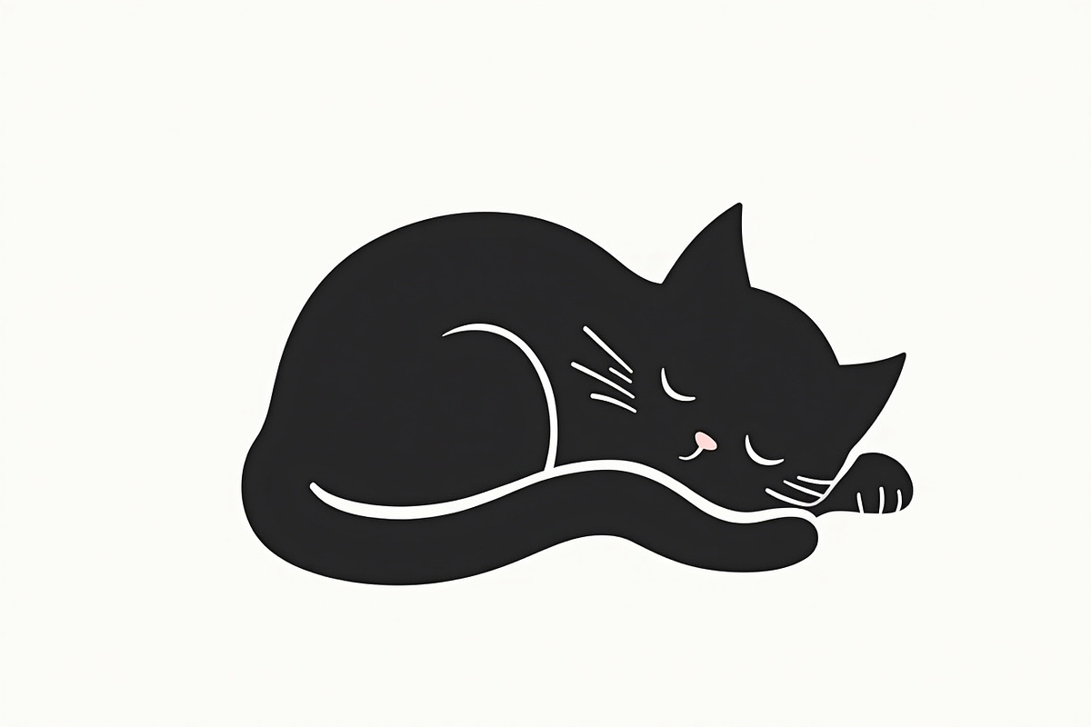 Elegant Cat  Silhouette Bundle, a Graphic by jahid234 (Photo 8 of 11)