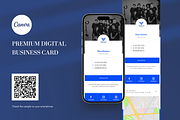 Agency Digital Business Card Canva, a Landing Page Template by batang (Thumbnail 2 of 5)