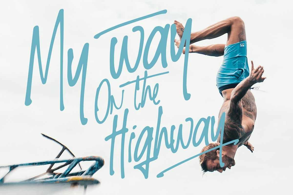 Handicart – A Charming Handwritten, a Handwritten Font by overlaytemplates (Photo 2 of 6)