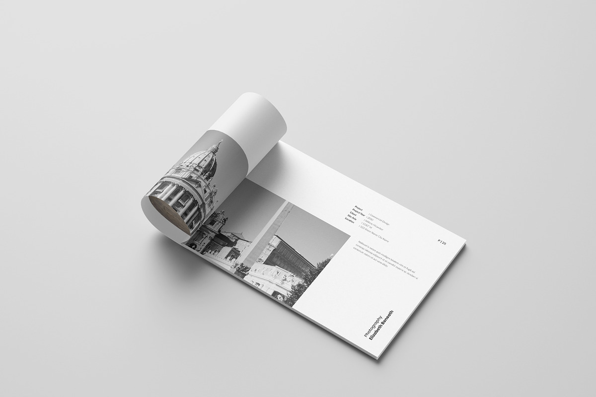 Architecture Portfolio Template, a Brochure Template by Spark_Creative (Photo 15 of 25)