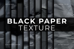 Black Paper Texture, a Texture Graphic by Pitchlook.Studio